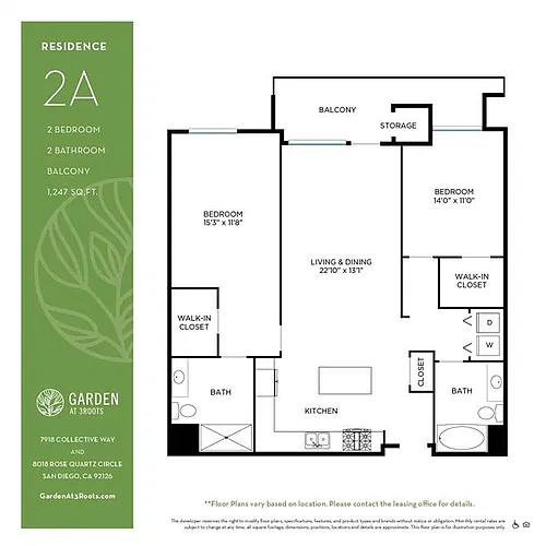 Floor plan 2A