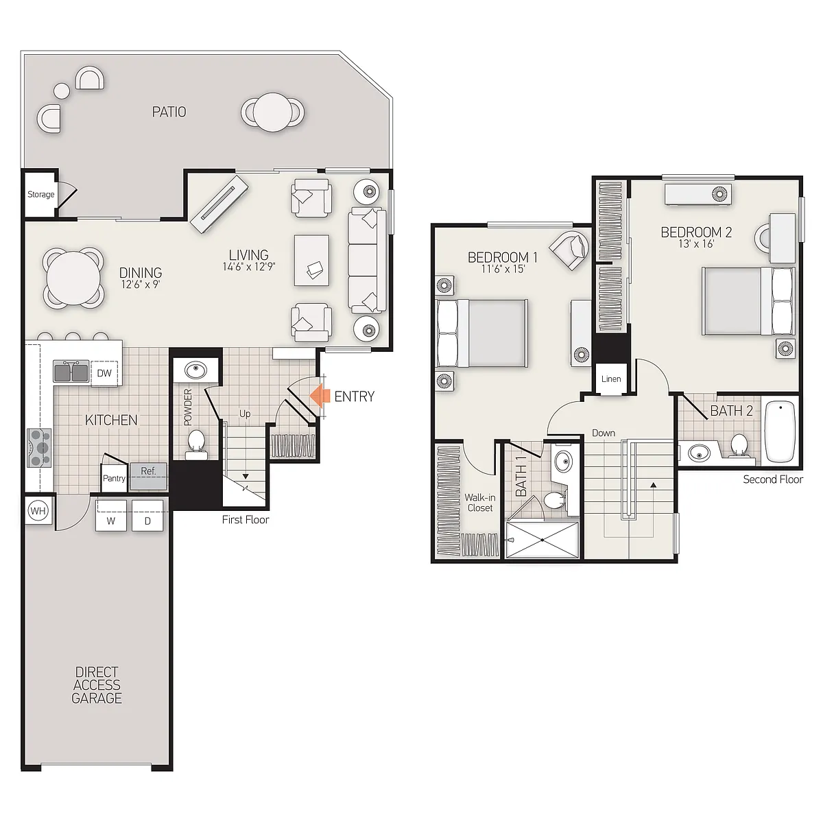 Floor plan Plan C