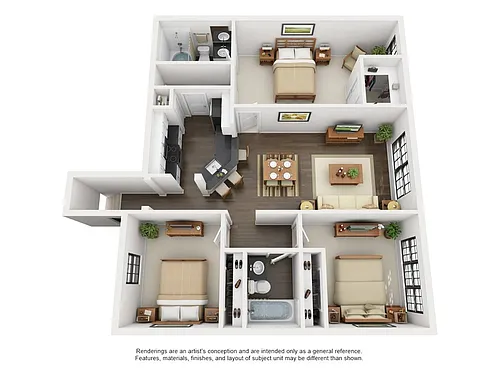 Floor plan Doral