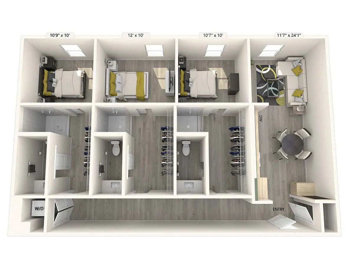 Floor plan 504