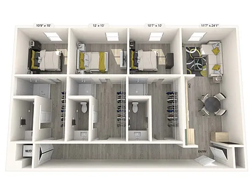 Floor plan 504