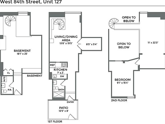 2nd image of 215 W 84th St APT 127