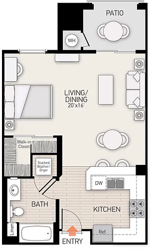 Floor plan Cambria - Plan 1
