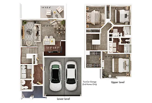 Floor plan Somantano Townhome