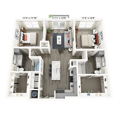 Floor plan Pioneer