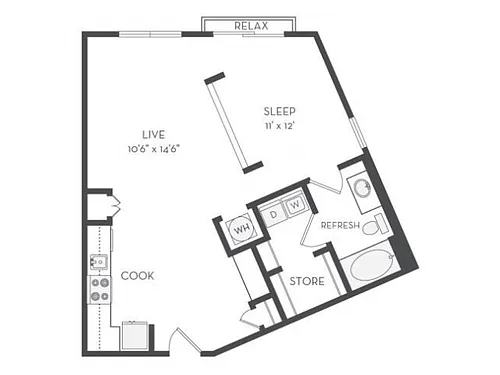 Floor plan The Singer