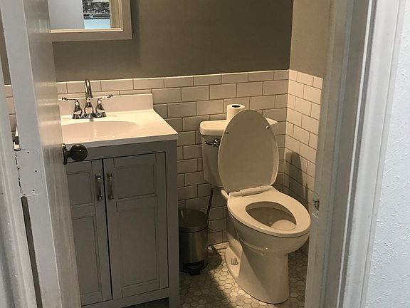 Downstairs half bath