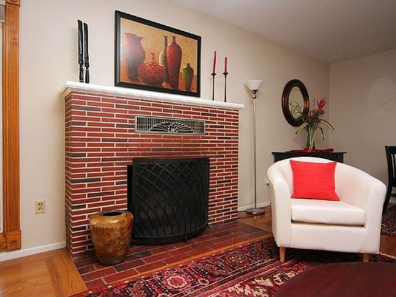 Wonderful Brick Fireplace