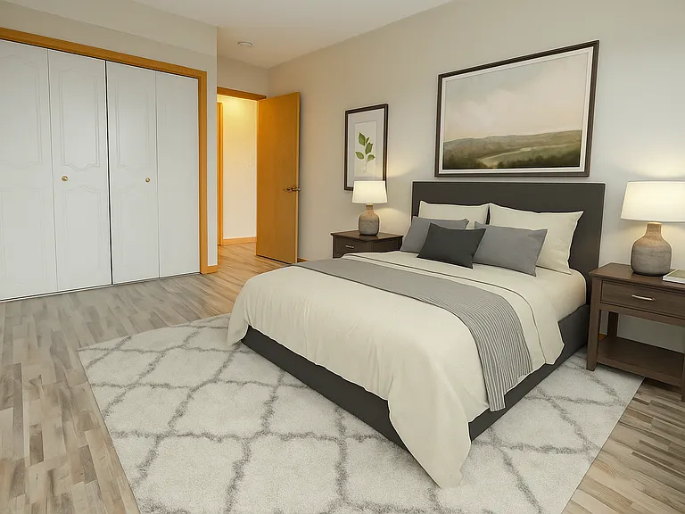 Virtually Staged 2nd Bedroom
