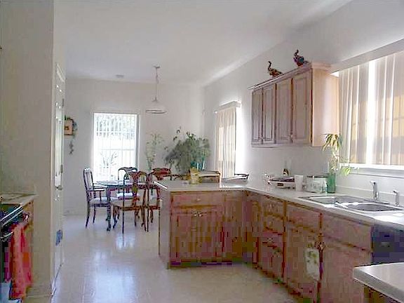 open spacious kitchen