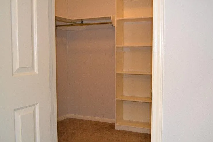 Master walk in closet