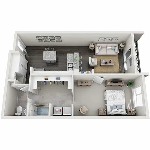 Floor plan Columbine