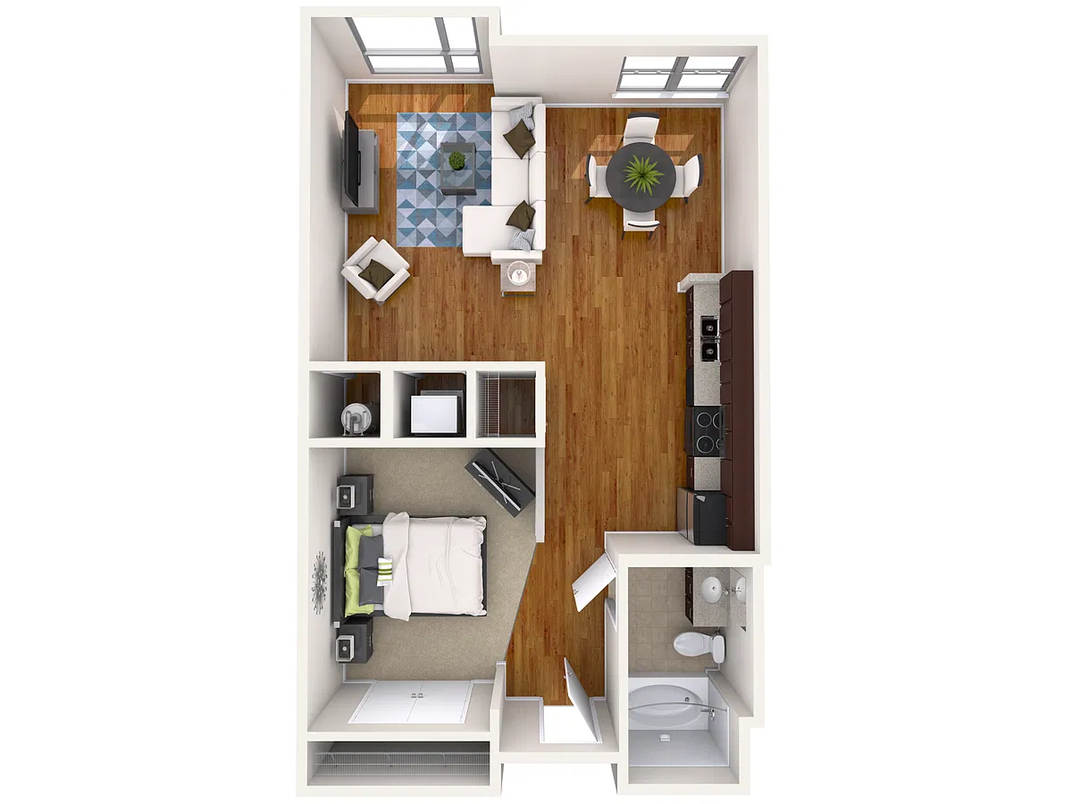 Floor plan Bridge