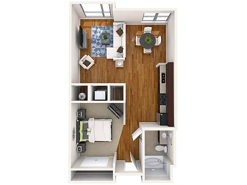 Floor plan Bridge