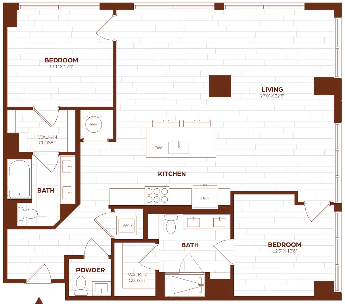 Floor plan S2F