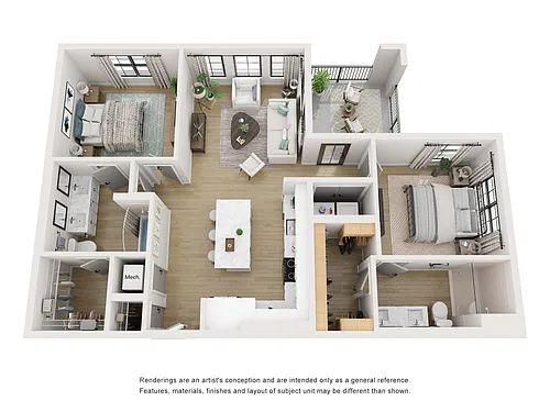 Floor plan B4