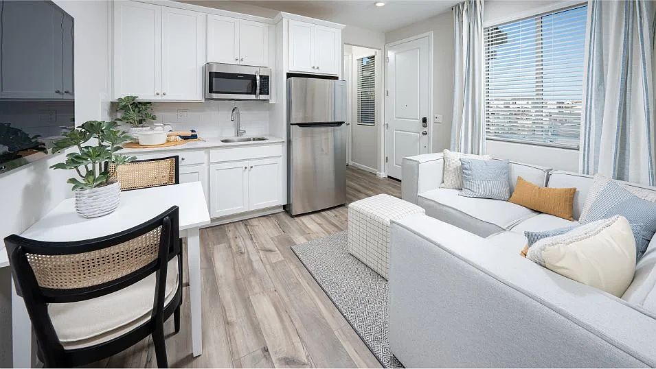 Photo from model home.