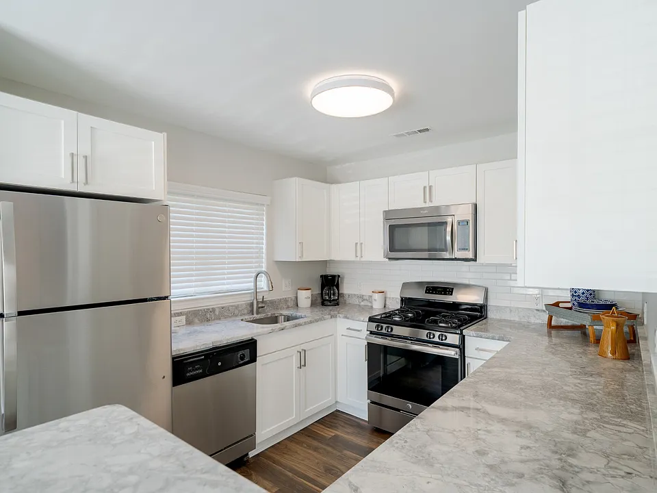 Modern Kitchen at The Residences at Stevens Pond in Saugus, MA 01906