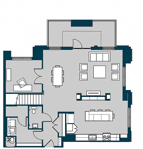 Floor plan TH4