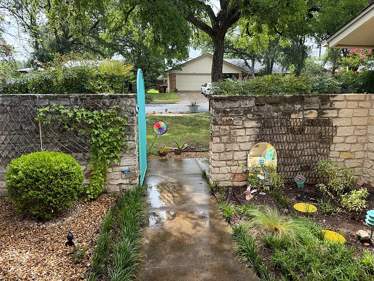 Front courtyard