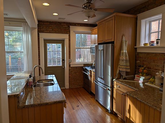 View of kitchen from hallway
