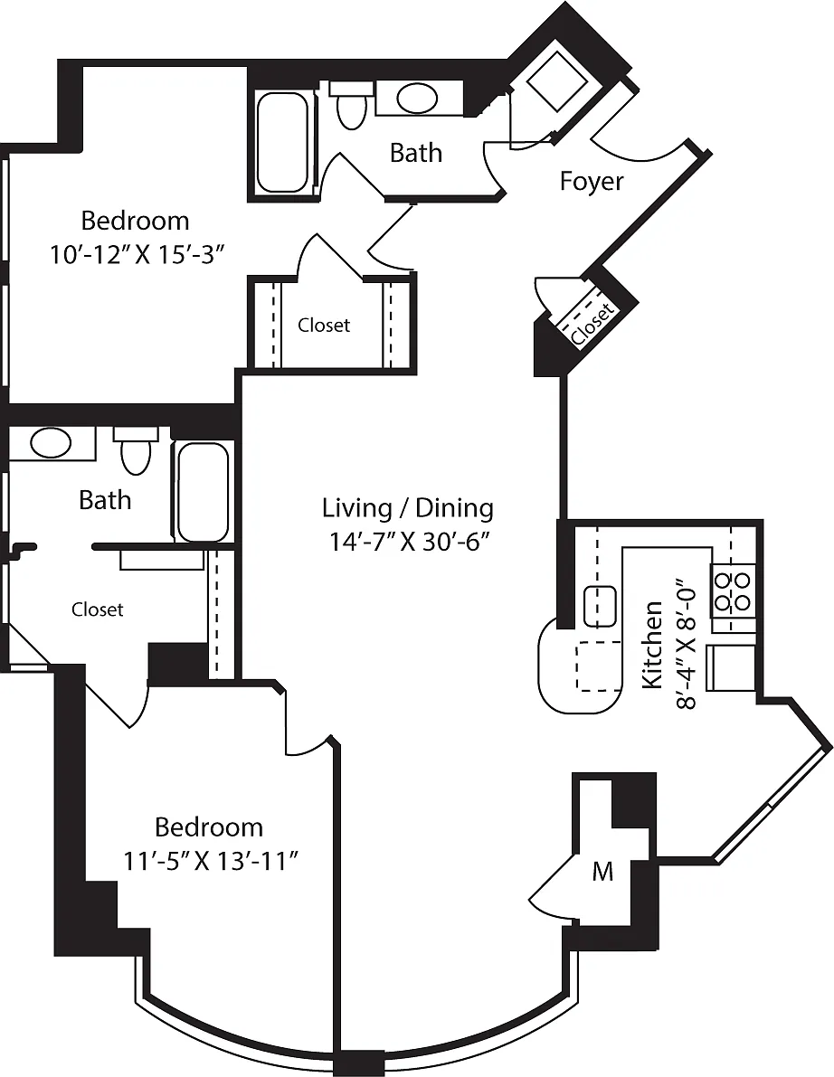 Floor plan Washington