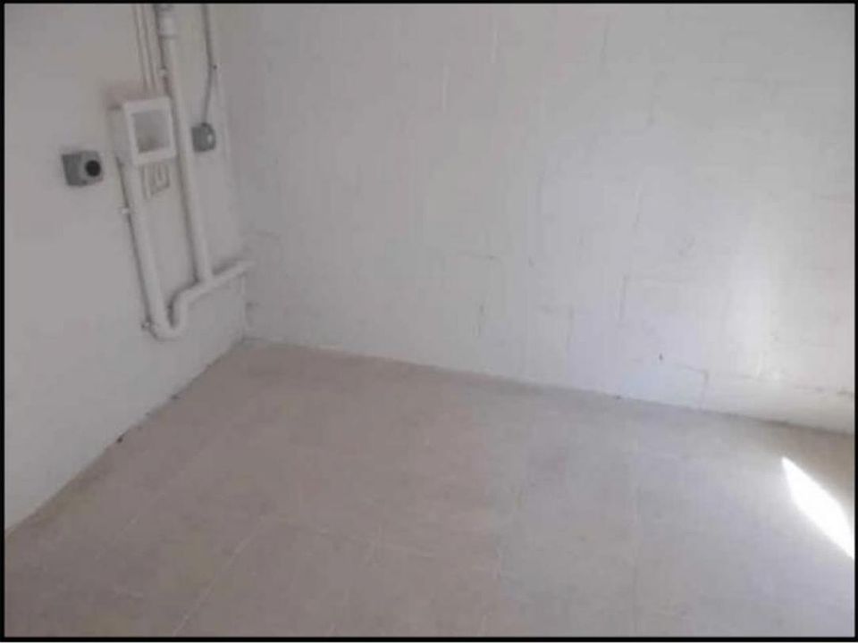 Downstairs laundry and storage