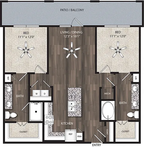 Floor plan B2