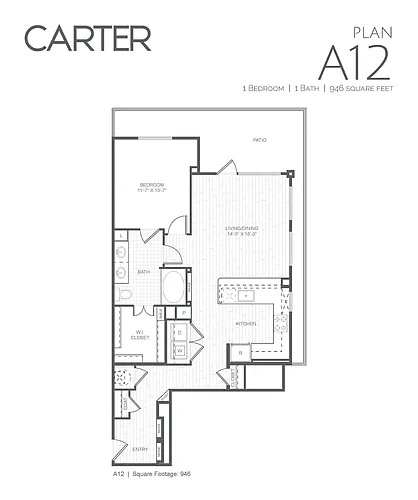Floor plan A12