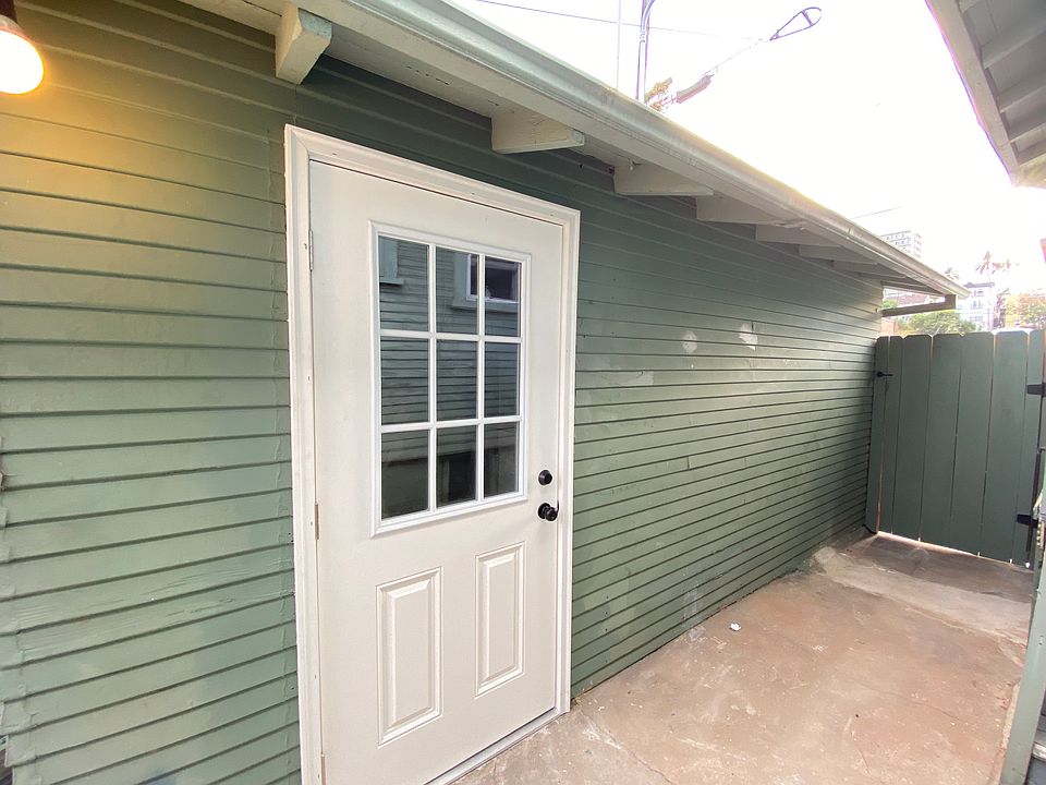 Entrance to studio
