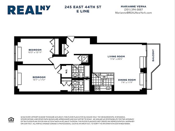 2nd image of 245 E 44th St APT 17E