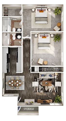 Floor plan Rosewood