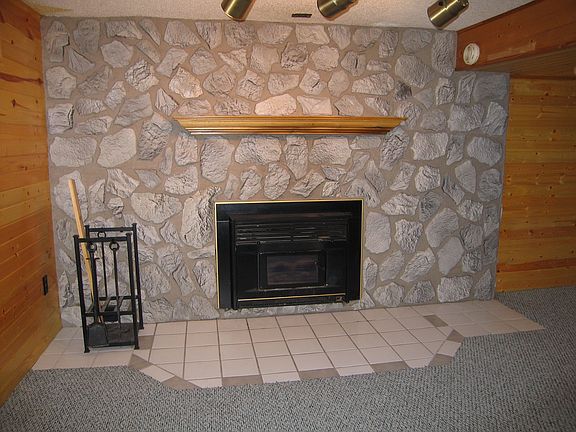 Lower Level - wood stove