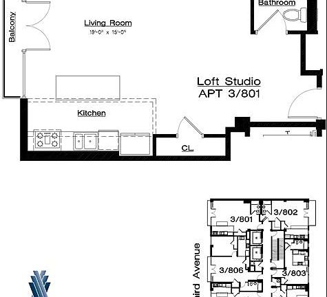 2nd image of 203 E 121st St #10A