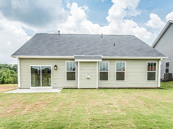 Rear of The Parker Design by DRB Homes