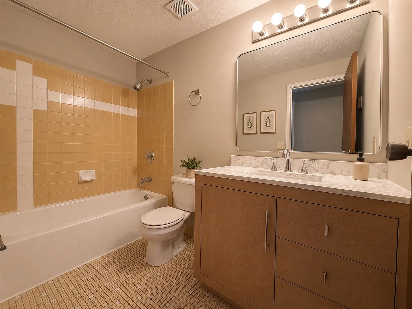 2 bed, 1.5 bath, 987 sqft, $1,100 — Photo 3