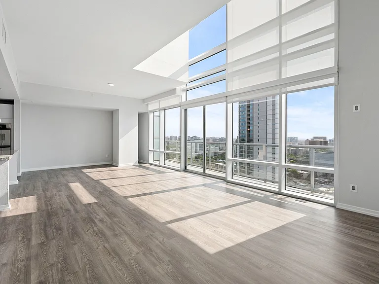 Ample living room space