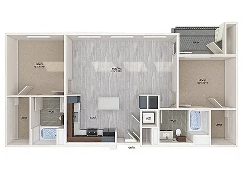 Floor plan B2
