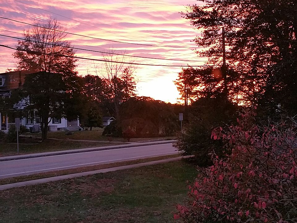 Sunrise from the dining room