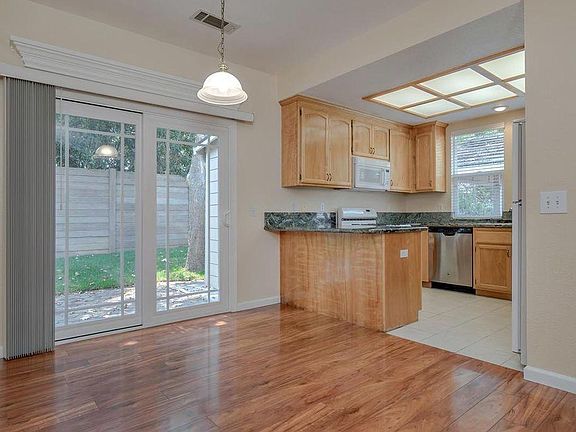 Kitchen and dining area