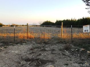LOT 13 County Road 1255, Lampasas, TX 76550