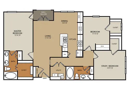 Floor plan Palo Verde