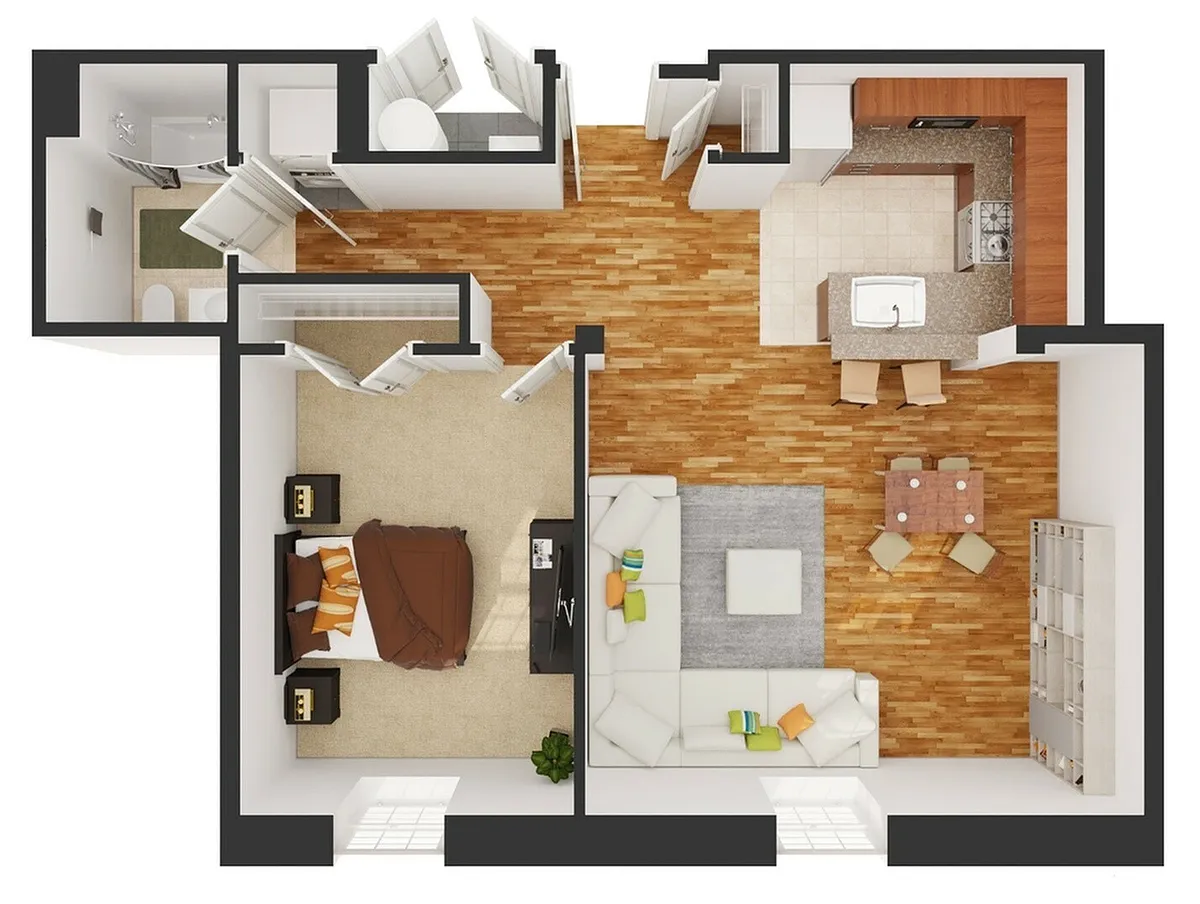 Floor plan Morgan