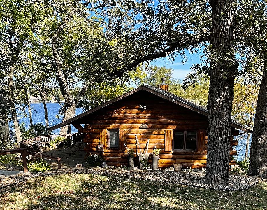 Log Home with Lake Views!