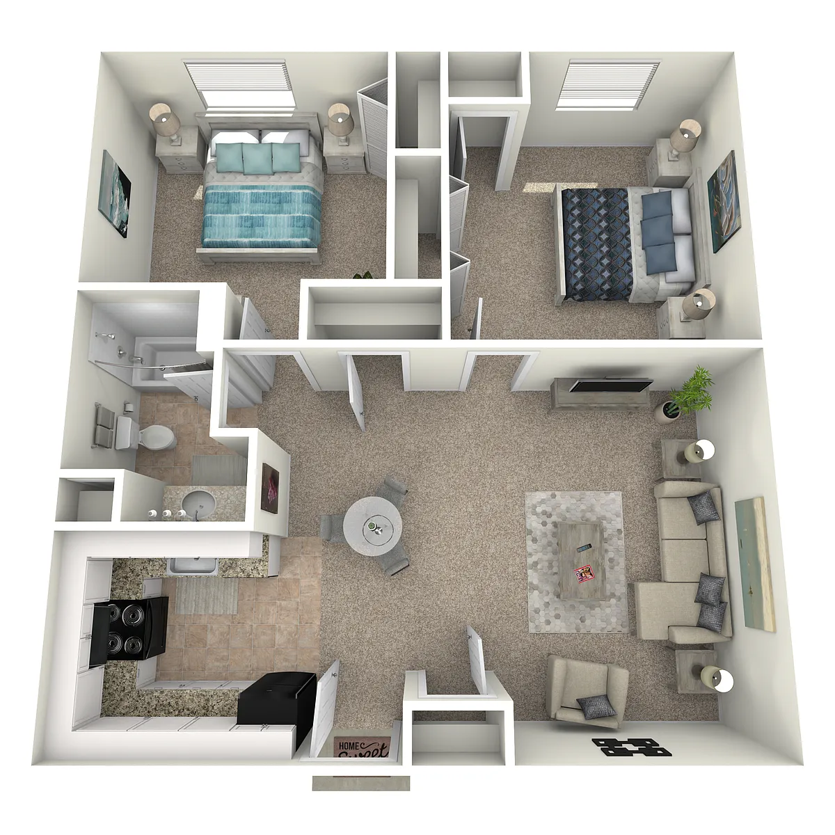 Floor plan The Atwood