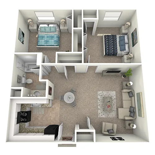 Floor plan The Atwood
