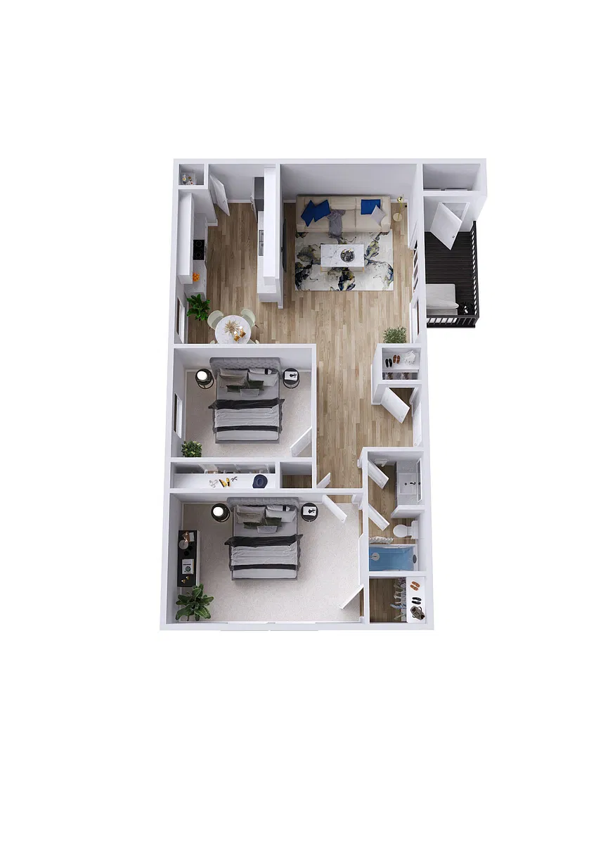 Floor plan B3