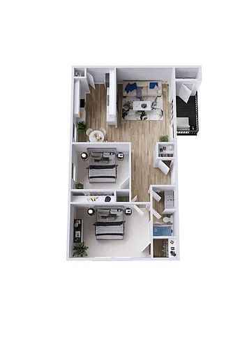 Floor plan B3