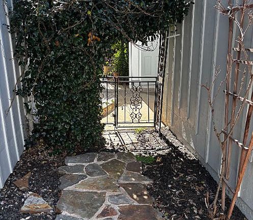 Front side patio