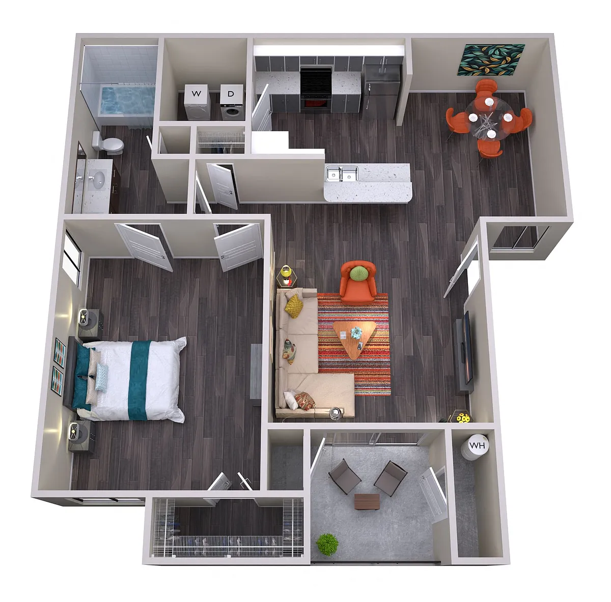 Floor plan Pine Creek